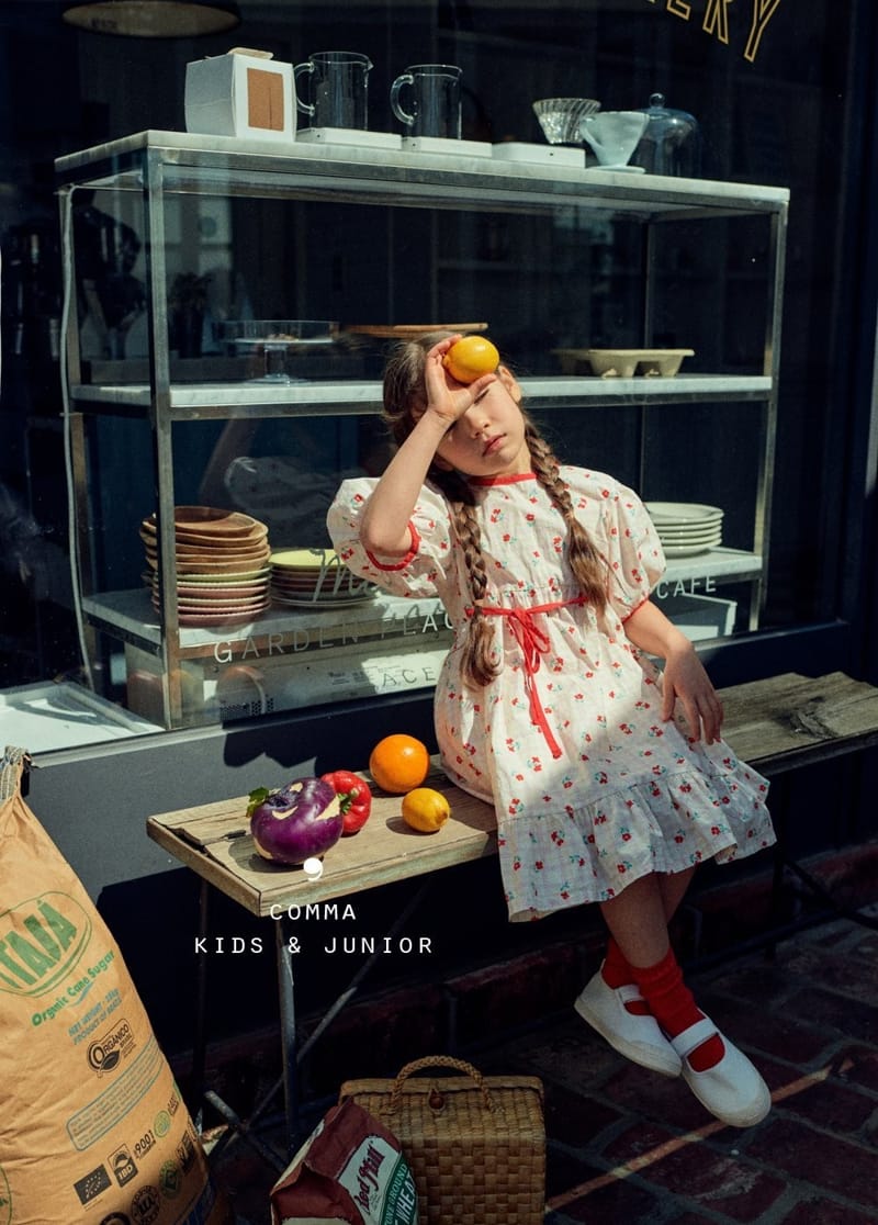 COMMA - Korean Children Fashion - #Kfashion4kids - Rappa One-piece