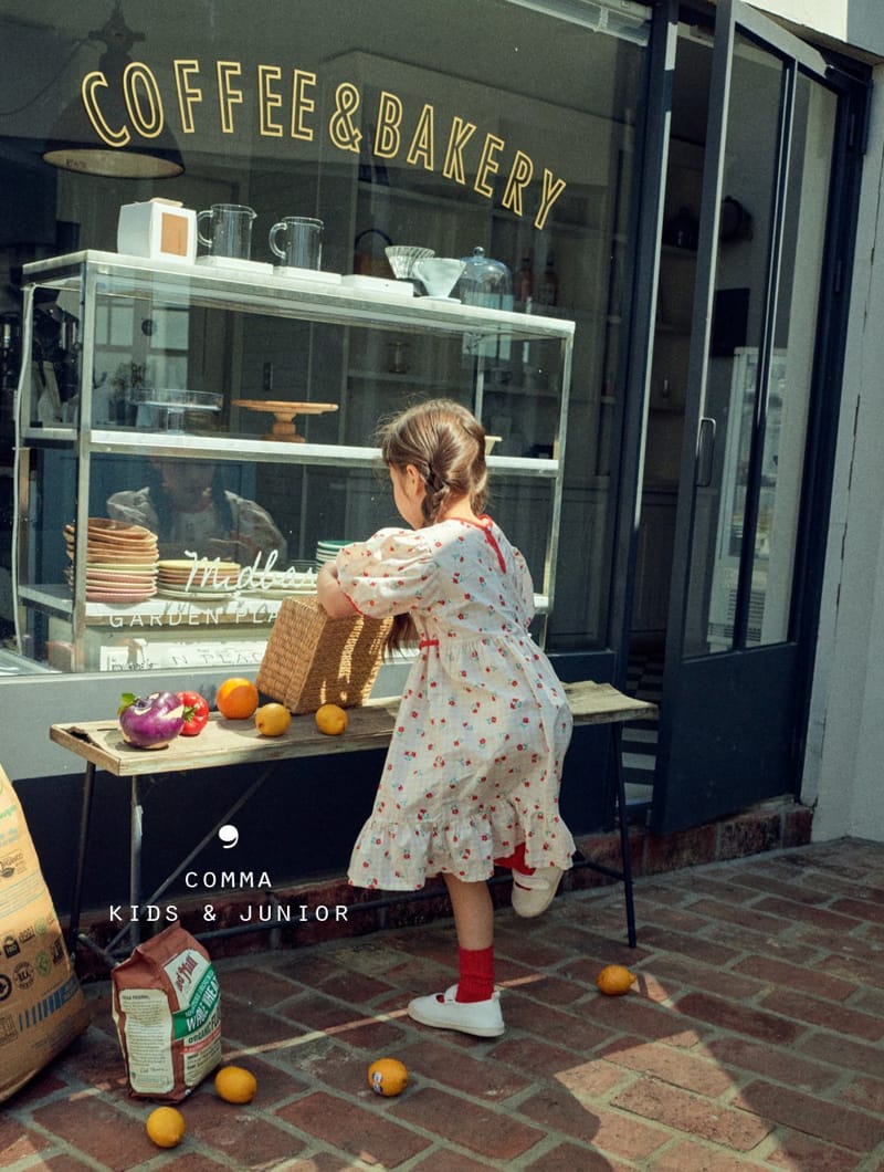 COMMA - Korean Children Fashion - #Kfashion4kids - Rappa One-piece - 3