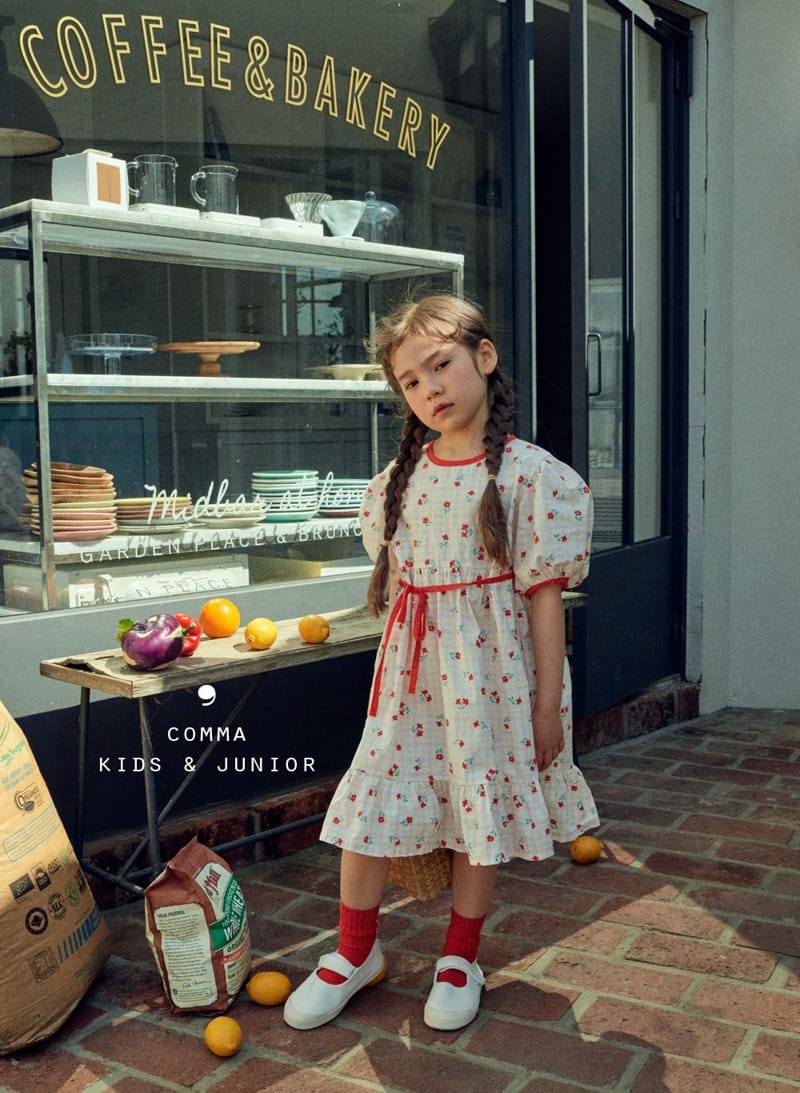 COMMA - Korean Children Fashion - #Kfashion4kids - Rappa One-piece - 4