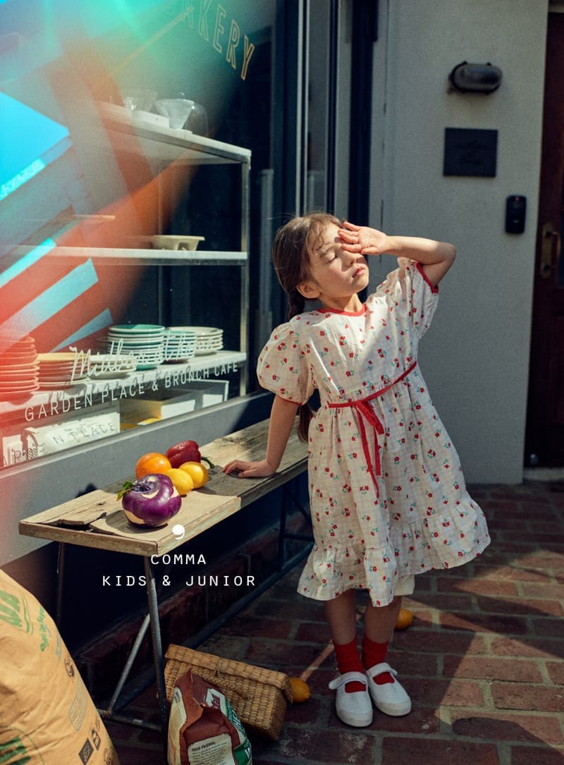 COMMA - Korean Children Fashion - #Kfashion4kids - Rappa One-piece - 5