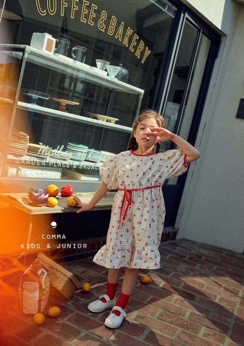 COMMA - Korean Children Fashion - #Kfashion4kids - Rappa One-piece - 6