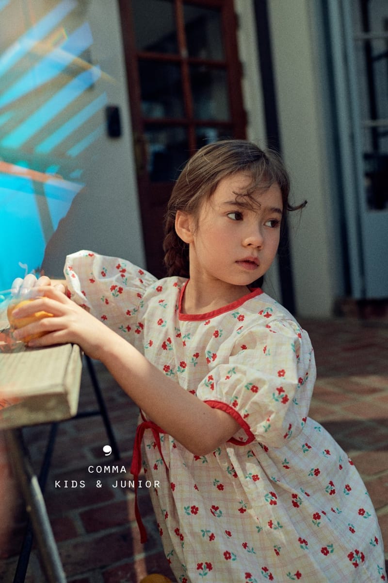 COMMA - Korean Children Fashion - #Kfashion4kids - Rappa One-piece - 8
