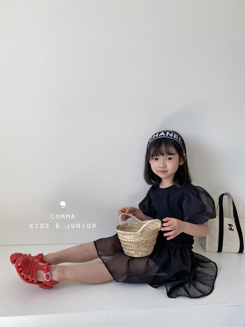 COMMA - Korean Children Fashion - #Kfashion4kids - Mesh One-piece - 9