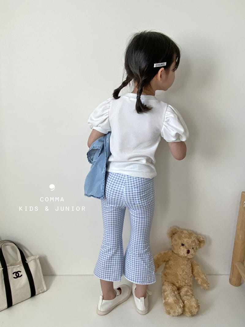 COMMA - Korean Children Fashion - #Kfashion4kids - Check Circle Booyscut - 10