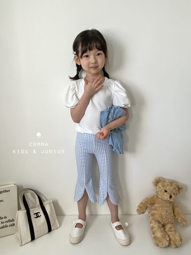 COMMA - Korean Children Fashion - #Kfashion4kids - Check Circle Booyscut - 11
