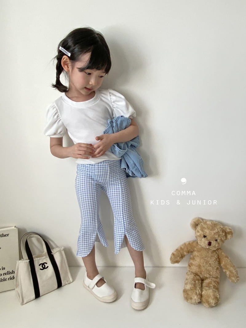 COMMA - Korean Children Fashion - #Kfashion4kids - Check Circle Booyscut - 12