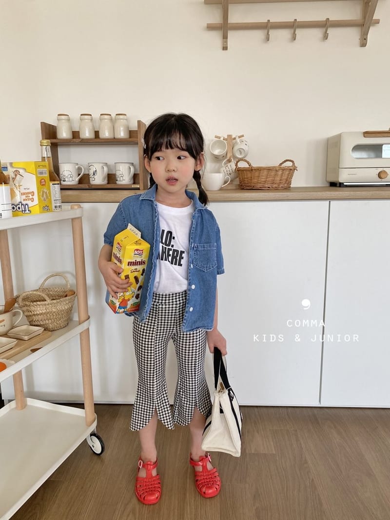 COMMA - Korean Children Fashion - #Kfashion4kids - Check Circle Booyscut - 2
