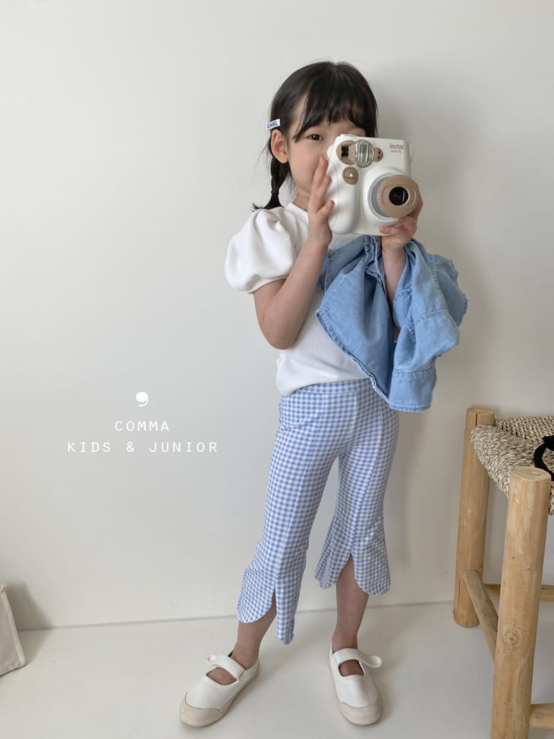 COMMA - Korean Children Fashion - #Kfashion4kids - Check Circle Booyscut - 5