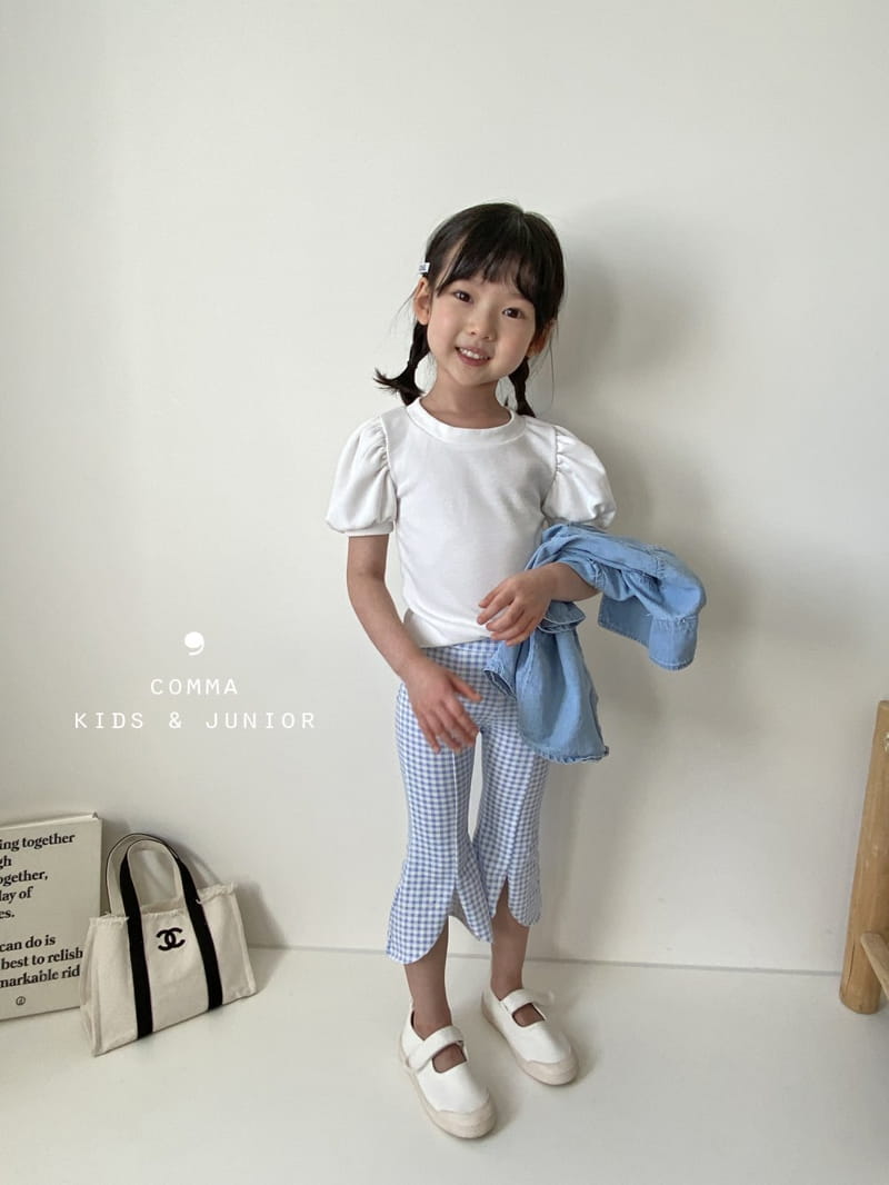 COMMA - Korean Children Fashion - #Kfashion4kids - Check Circle Booyscut - 7