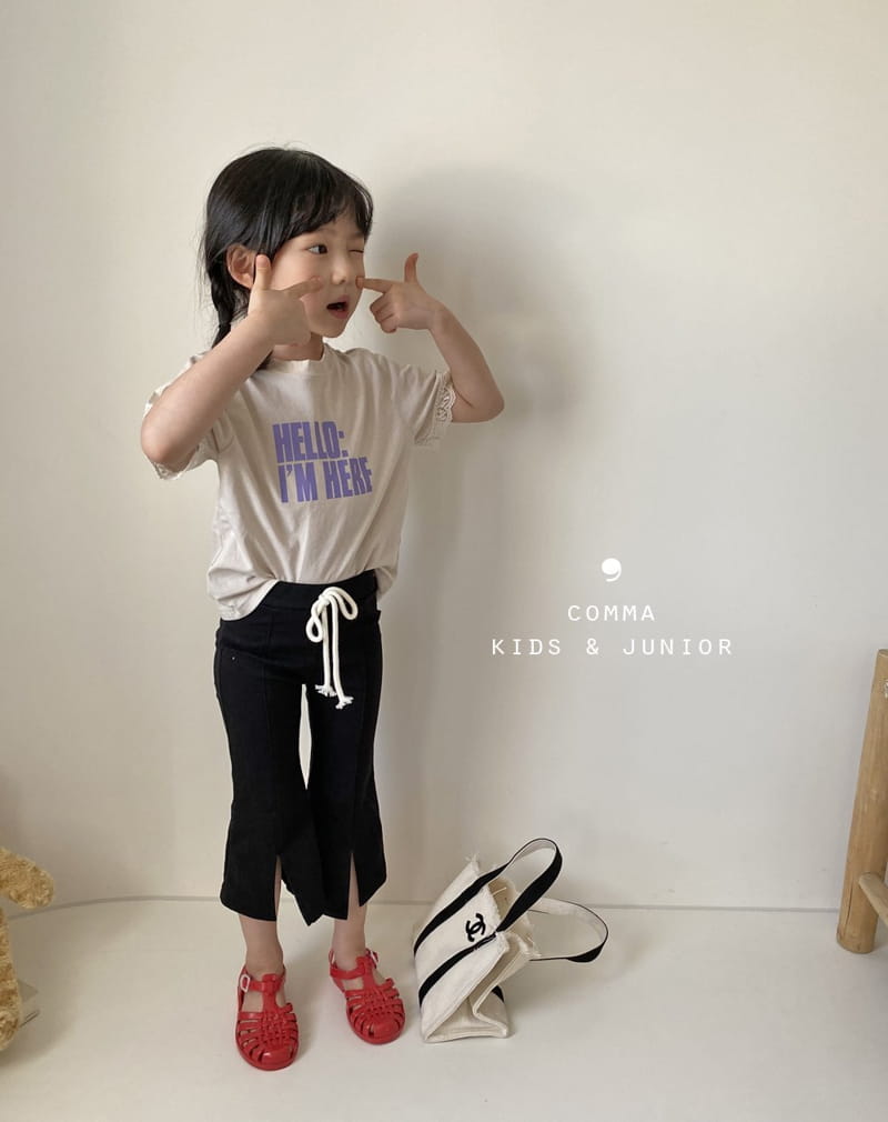 COMMA - Korean Children Fashion - #Kfashion4kids - Slit Bootscut - 5