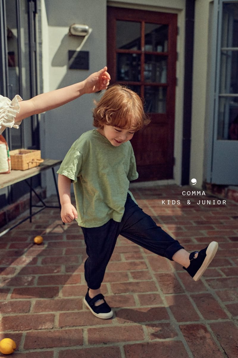 COMMA - Korean Children Fashion - #Kfashion4kids - Slash Slit Tee - 10