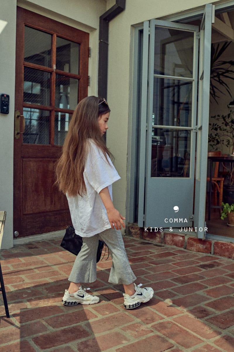 COMMA - Korean Children Fashion - #Kfashion4kids - Slash Slit Tee - 6