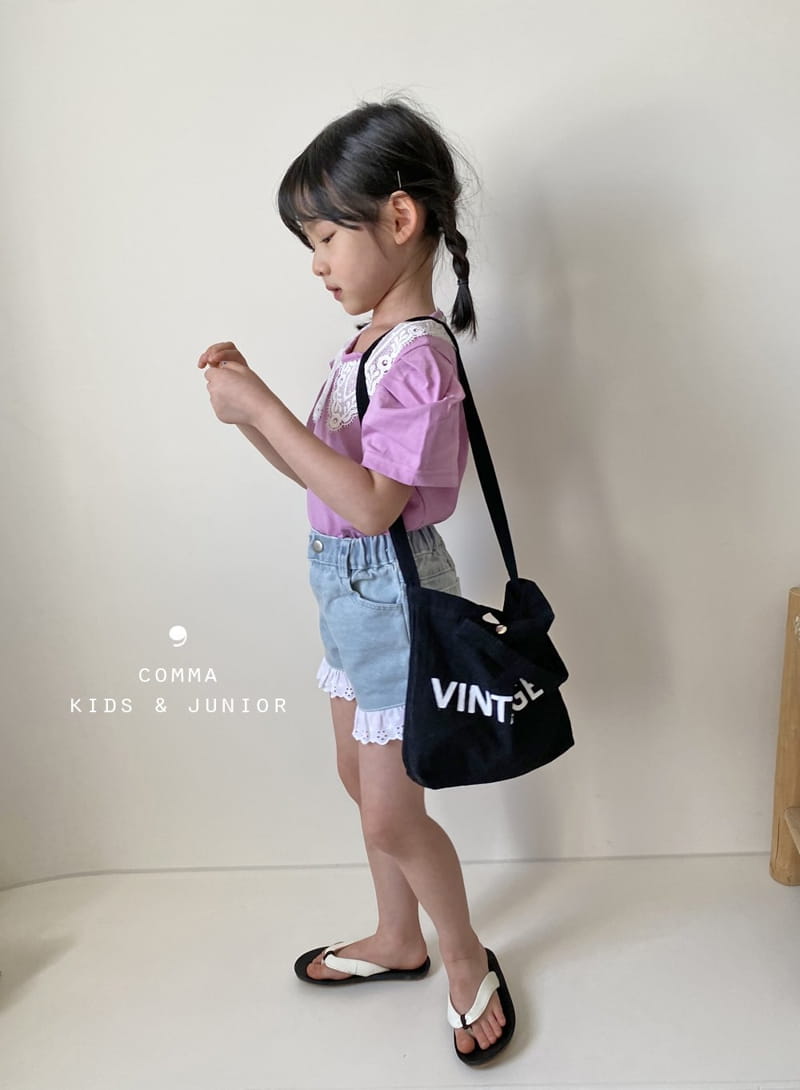 COMMA - Korean Children Fashion - #Kfashion4kids - Shape Collar Tee - 5