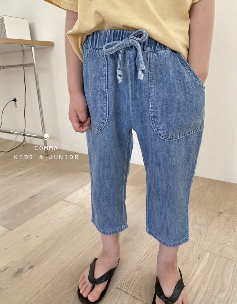 COMMA - Korean Children Fashion - #Kfashion4kids - Linen Jeans - 3
