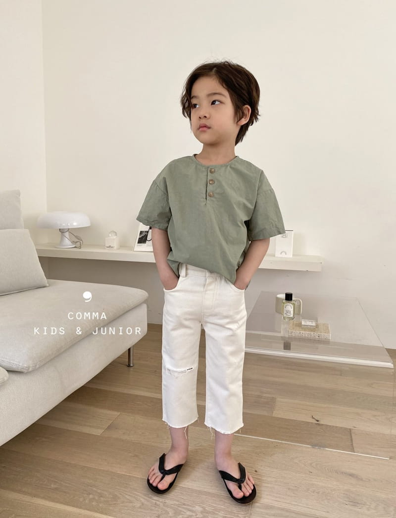 COMMA - Korean Children Fashion - #Kfashion4kids - Henley Shirt - 11