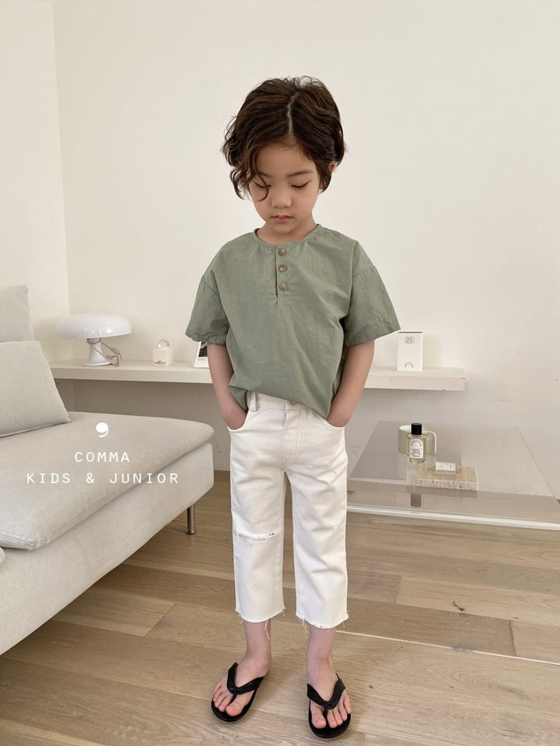 COMMA - Korean Children Fashion - #Kfashion4kids - Henley Shirt - 12