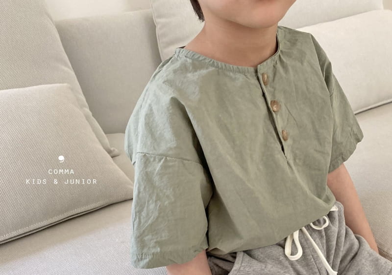 COMMA - Korean Children Fashion - #Kfashion4kids - Henley Shirt - 5