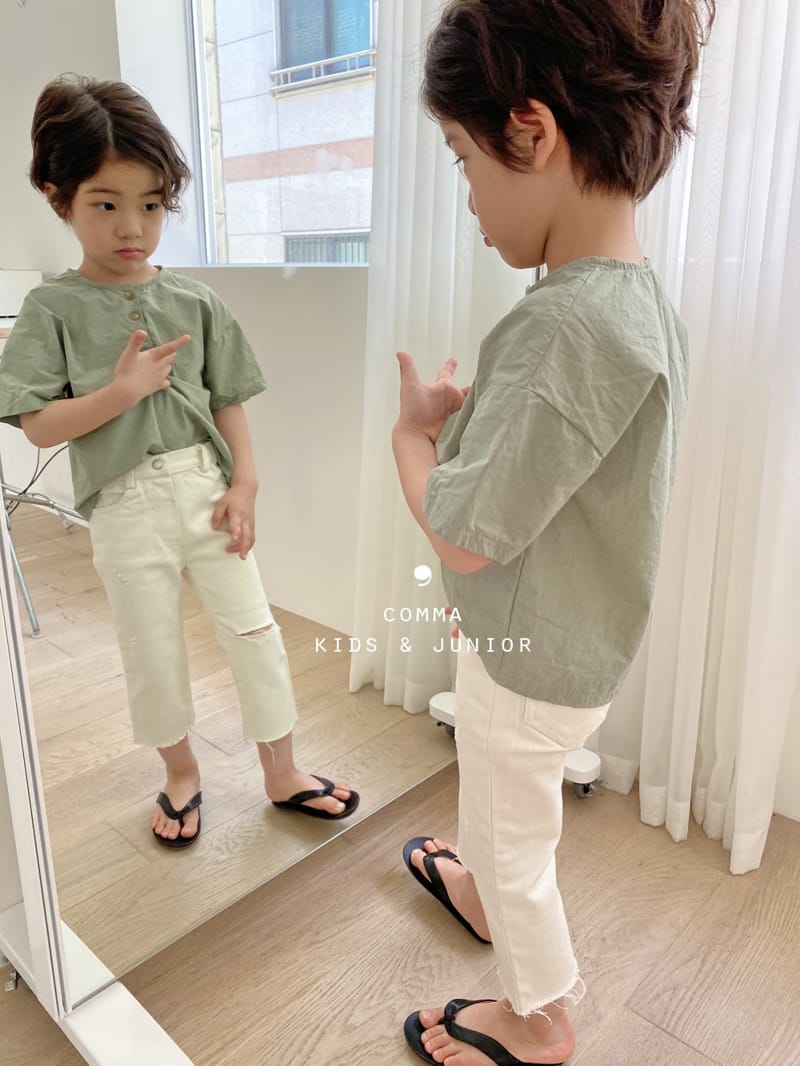 COMMA - Korean Children Fashion - #Kfashion4kids - Henley Shirt - 8