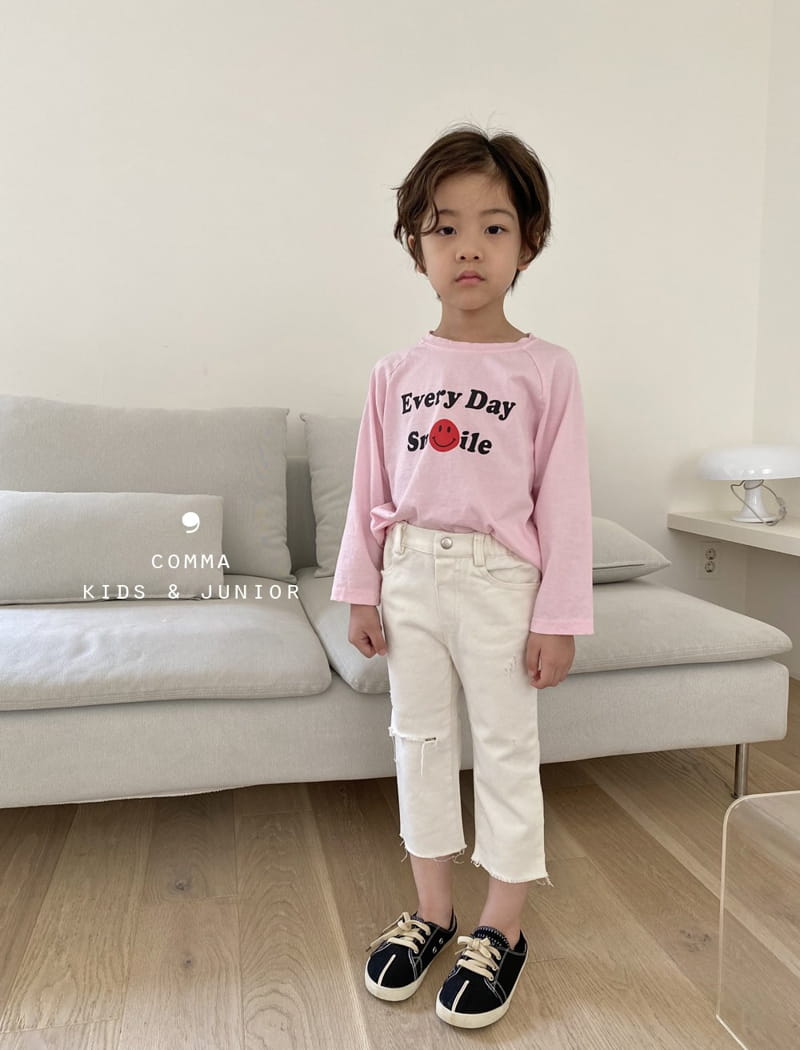 COMMA - Korean Children Fashion - #Kfashion4kids - Every Smile Tee - 10