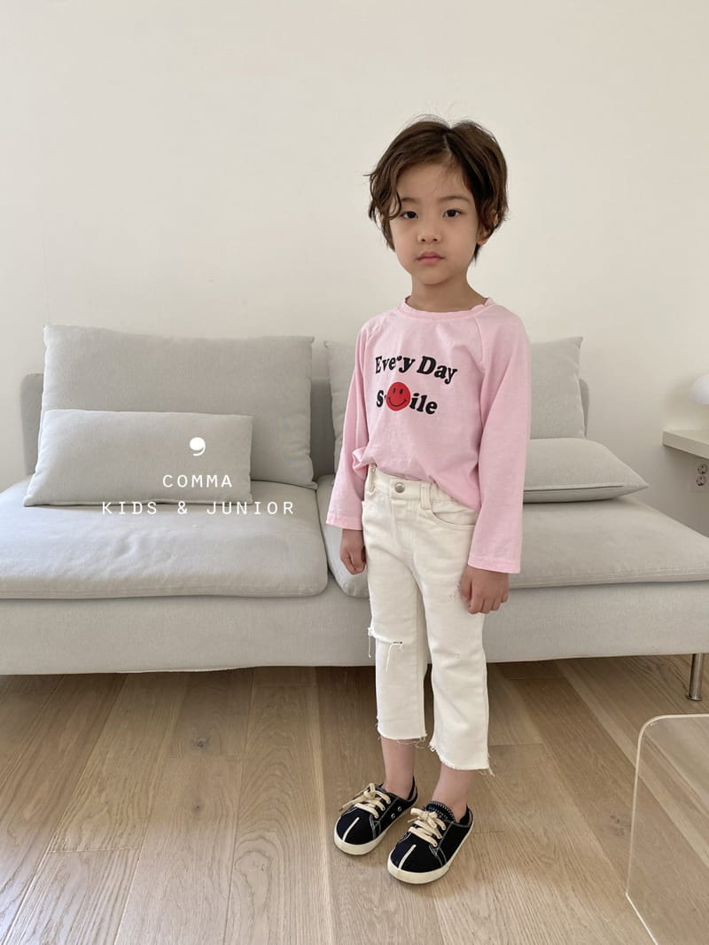 COMMA - Korean Children Fashion - #Kfashion4kids - Every Smile Tee - 11