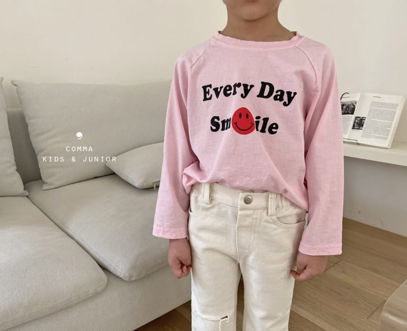 COMMA - Korean Children Fashion - #Kfashion4kids - Every Smile Tee - 2