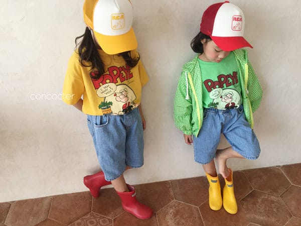 CONCOCTER - Korean Children Fashion - #Kfashion4kids - Application Capri Jean - 5