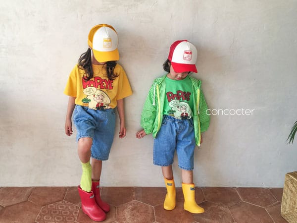 CONCOCTER - Korean Children Fashion - #Kfashion4kids - Application Capri Jean - 7