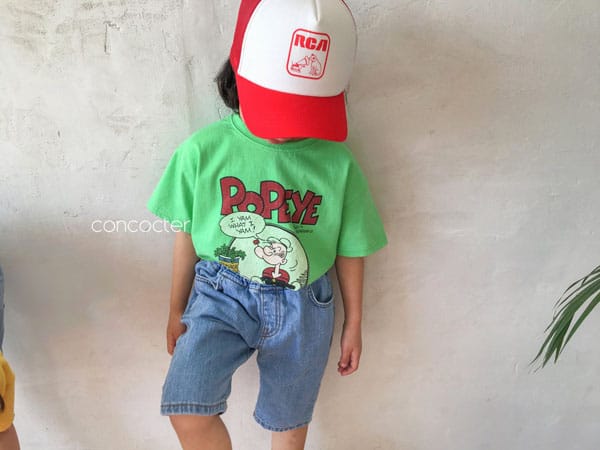 CONCOCTER - Korean Children Fashion - #Kfashion4kids - Application Capri Jean - 8