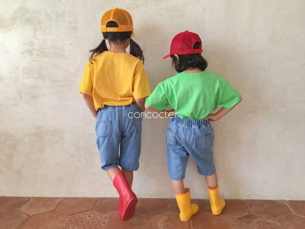CONCOCTER - Korean Children Fashion - #Kfashion4kids - Application Capri Jean - 9