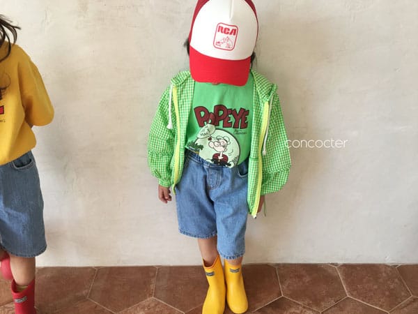 CONCOCTER - Korean Children Fashion - #Kfashion4kids - Spinach and Popeye Tee with Mom - 4