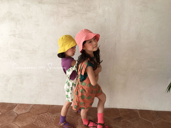 CONCOCTER - Korean Children Fashion - #Kfashion4kids - Tomato Overall - 4