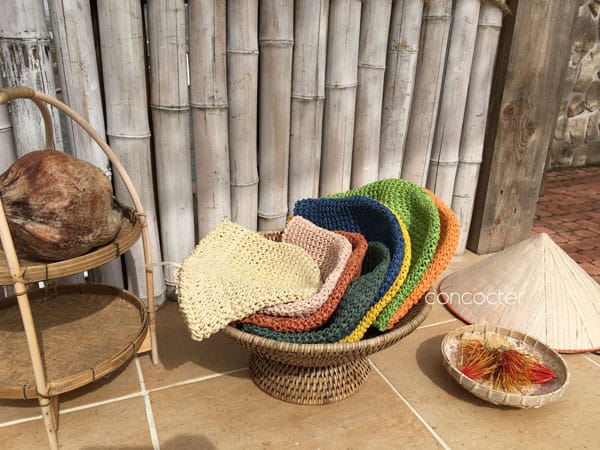CONCOCTER - Korean Children Fashion - #Kfashion4kids - Mango Staw Bucket Hat - 3