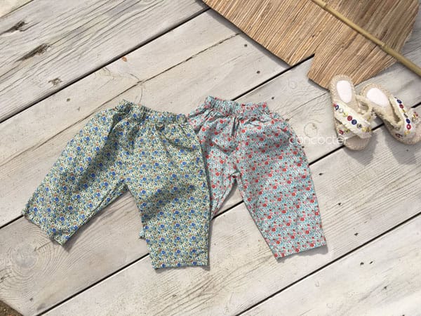 CONCOCTER - Korean Children Fashion - #Kfashion4kids - You and Me Flower Pants - 2