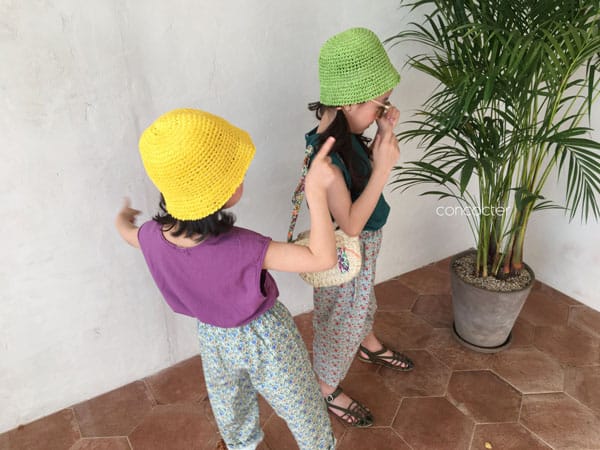 CONCOCTER - Korean Children Fashion - #Kfashion4kids - You and Me Flower Pants - 7