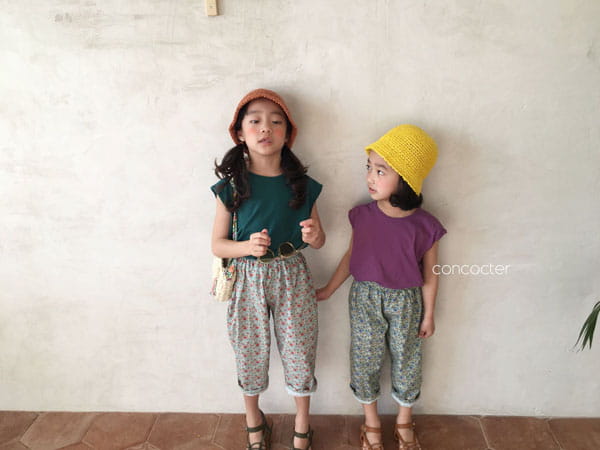 CONCOCTER - Korean Children Fashion - #Kfashion4kids - Consider Various Sleeveless Tee - 5