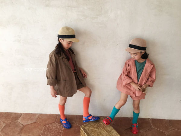 CONCOCTER - Korean Children Fashion - #Kfashion4kids - Firenze Suit Top Bottom Set - 4