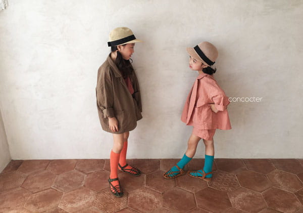 CONCOCTER - Korean Children Fashion - #Kfashion4kids - Firenze Suit Top Bottom Set - 7