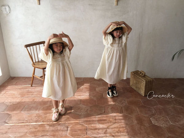 CONCOCTER - Korean Children Fashion - #Kfashion4kids - Veneci Long One-piece - 6