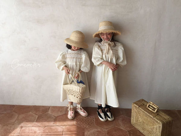 CONCOCTER - Korean Children Fashion - #Kfashion4kids - Veneci Long One-piece - 7