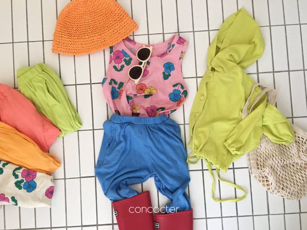CONCOCTER - Korean Children Fashion - #Kfashion4kids - Rolling Sausage Pants - 4