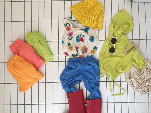 CONCOCTER - Korean Children Fashion - #Kfashion4kids - Rolling Sausage Pants - 6