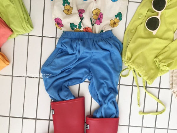 CONCOCTER - Korean Children Fashion - #Kfashion4kids - Rolling Sausage Pants - 7