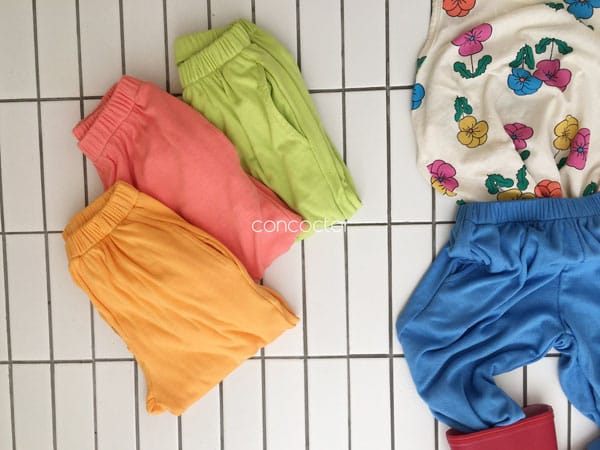 CONCOCTER - Korean Children Fashion - #Kfashion4kids - Rolling Sausage Pants - 8
