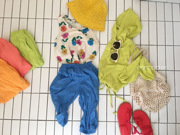 CONCOCTER - Korean Children Fashion - #Kfashion4kids - Rolling Sausage Pants - 9