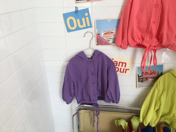 CONCOCTER - Korean Children Fashion - #Kfashion4kids - Wear Like This Hood Jumper - 4