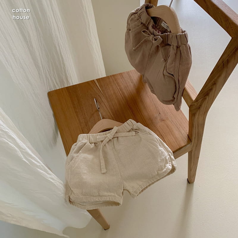 COTTON HOUSE - Korean Children Fashion - #Kfashion4kids - Linen Shorts - 5