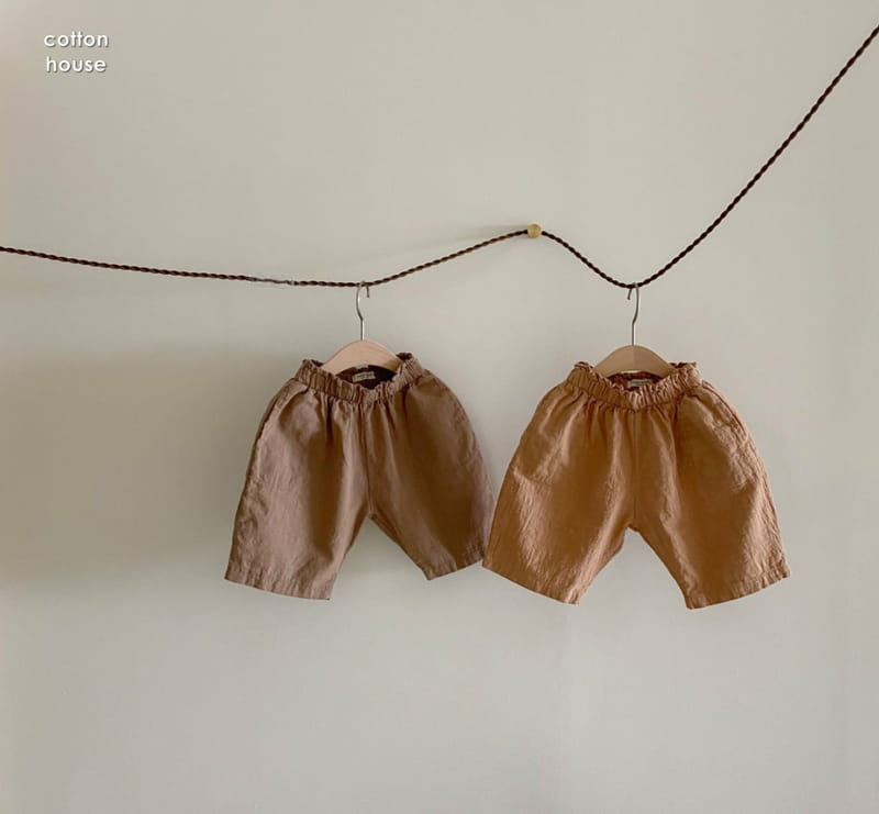 COTTON HOUSE - Korean Children Fashion - #Kfashion4kids - Guerlain Linen Pants - 7