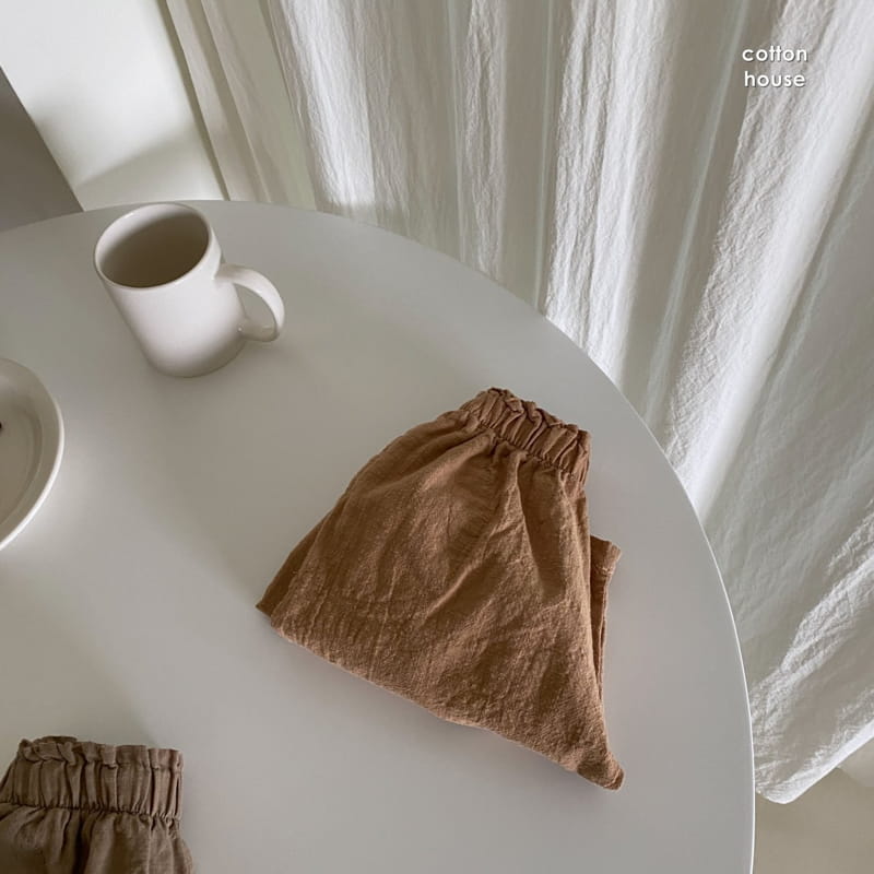 COTTON HOUSE - Korean Children Fashion - #Kfashion4kids - Guerlain Linen Pants - 9