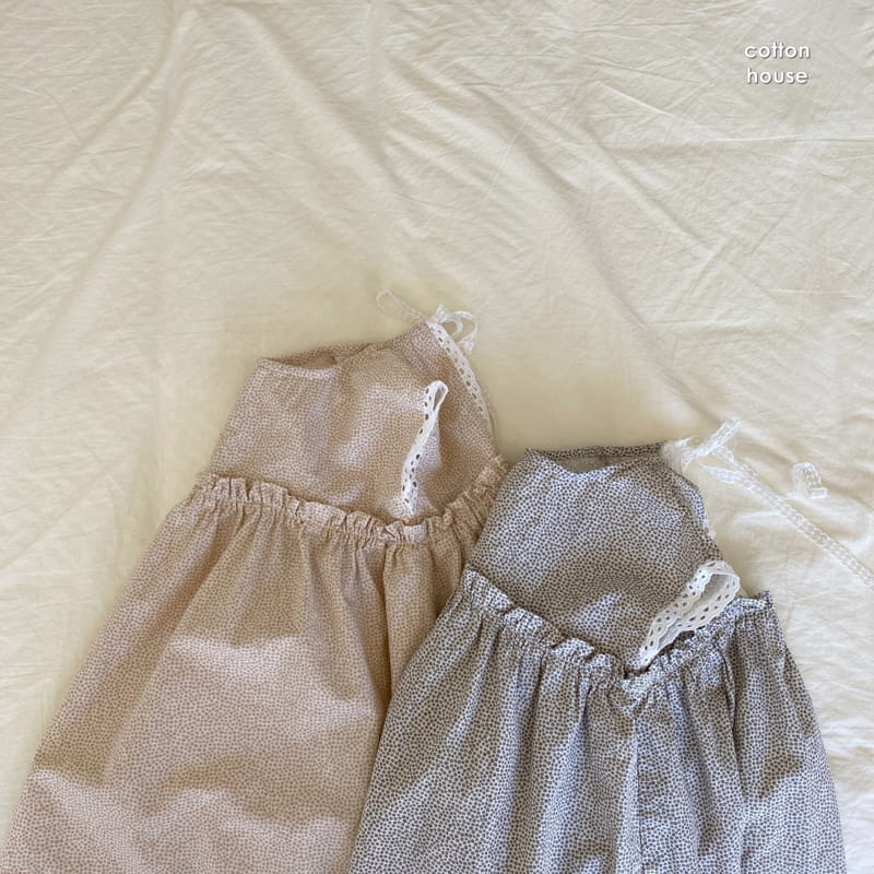 COTTON HOUSE - Korean Children Fashion - #Kfashion4kids - Snow Flower Lace One-piece - 9