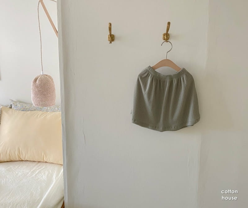 COTTON HOUSE - Korean Children Fashion - #Kfashion4kids - Rip Skirt - 2